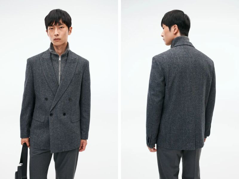 Bỏ túi 9+ mẫu áo blazer dạ nam trẻ trung, lịch lãm hack tuổi