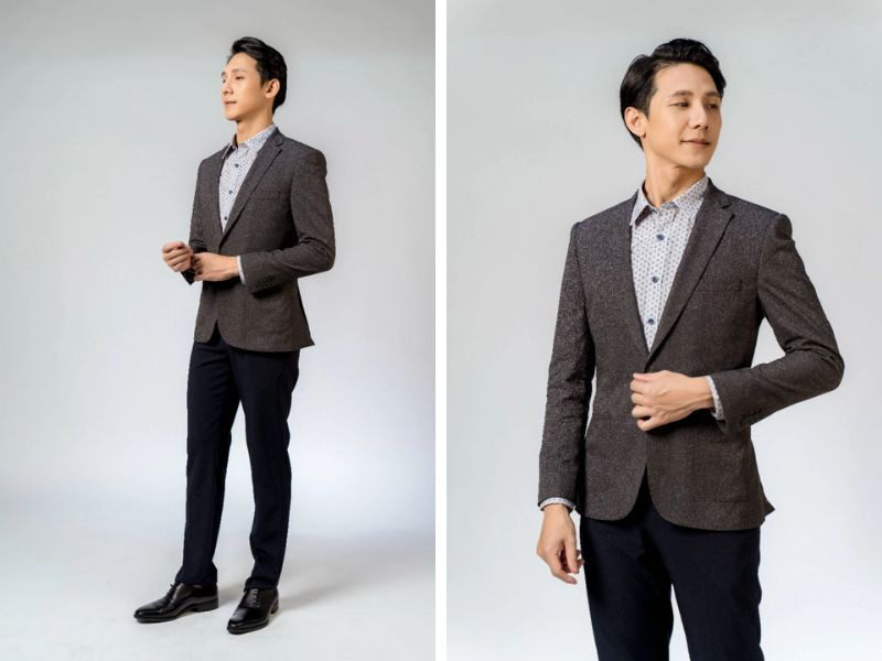 Bỏ túi 9+ mẫu áo blazer dạ nam trẻ trung, lịch lãm hack tuổi