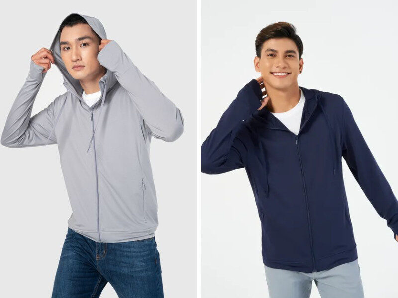 Top 12+ những mẫu áo khoác dù chống nắng tốt và hiệu quả