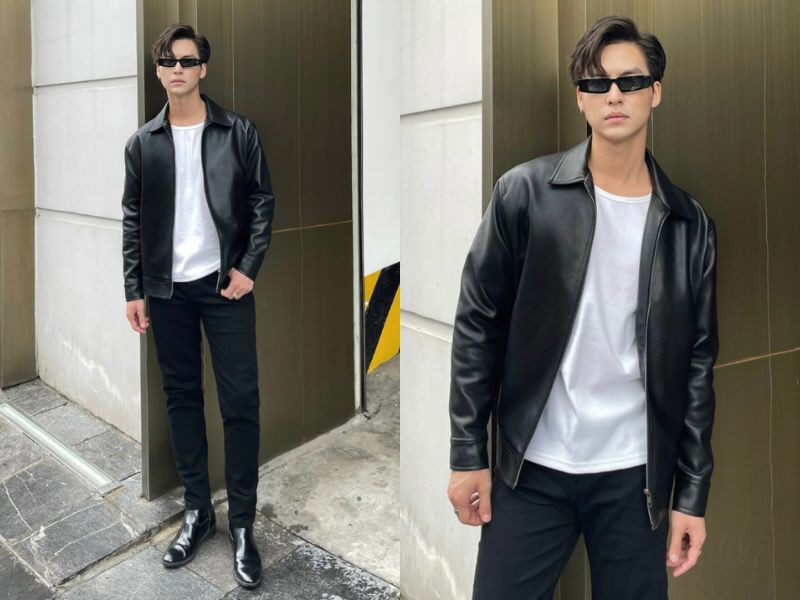 Tổng hợp 6 mẫu áo khoác da nam Shopee đẹp, bán chạy nhất hiện nay