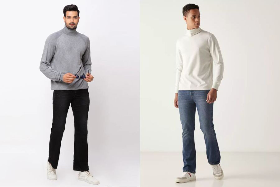 Bootcut jeans là gì? Phối đồ cá tính với chiếc quần bootcut jeans nam