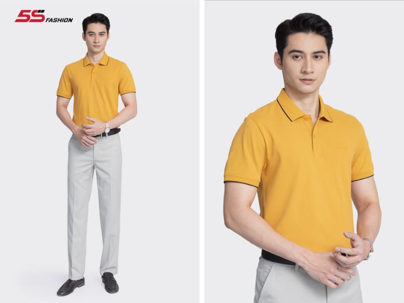 8+ Mẫu Áo Thun Nam Màu Vàng Trẻ Trung, Phong Cách Nhất