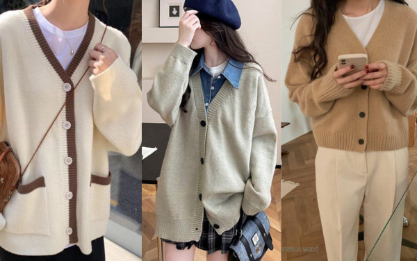 Áo cardigan len hoàn hảo cho mọi dịp