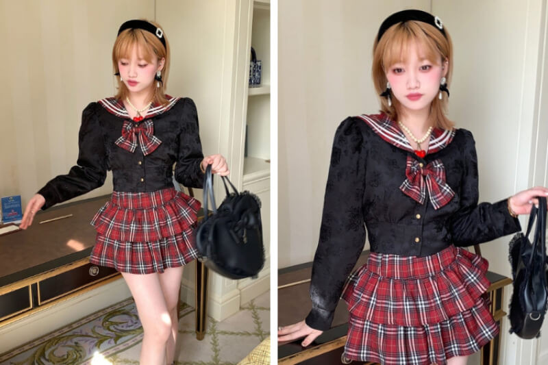 Khám Phá 12+ Chân Váy Sọc Caro Phối Với Áo Gì?