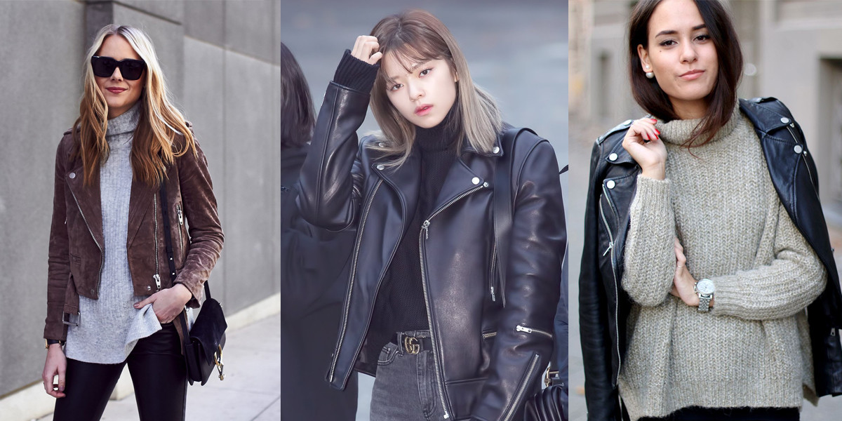 Top 9+ Cách Phối Đồ Với Áo Khoác Da Lửng Cool Ngầu