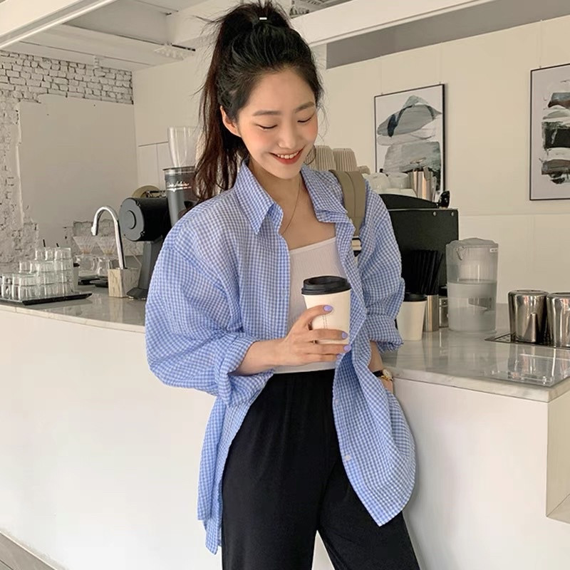 Cách phối đồ với áo sơ mi form rộng siêu xinh ai cũng làm được