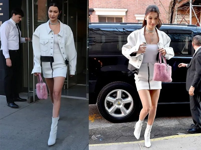 Mix Đồ Với Boot Cổ Ngắn Màu Trắng Siêu Cá Tính Cho Chị Em