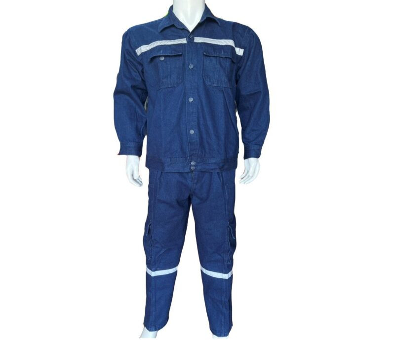 Quần áo bảo hộ làm từ chất liệu vải jeans