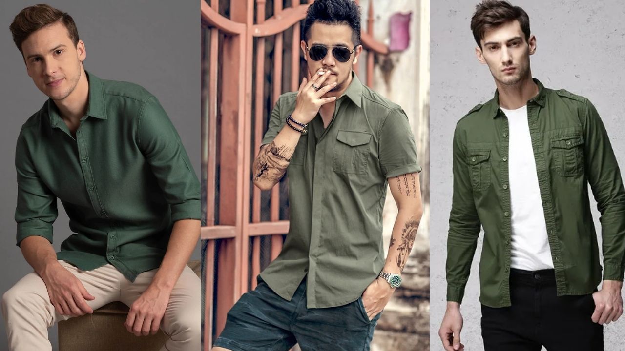 Áo xanh lá – Sự lựa chọn xuất sắc cho phong cách thời trang nam