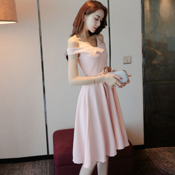 7+ Mẫu váy hồng Pastel dự tiệc nhẹ nhàng, sang trọng hot trend 2024