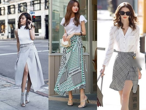 Bí kíp phối đồ với chân váy dài qua gối đẹp, nhẹ nhàng
