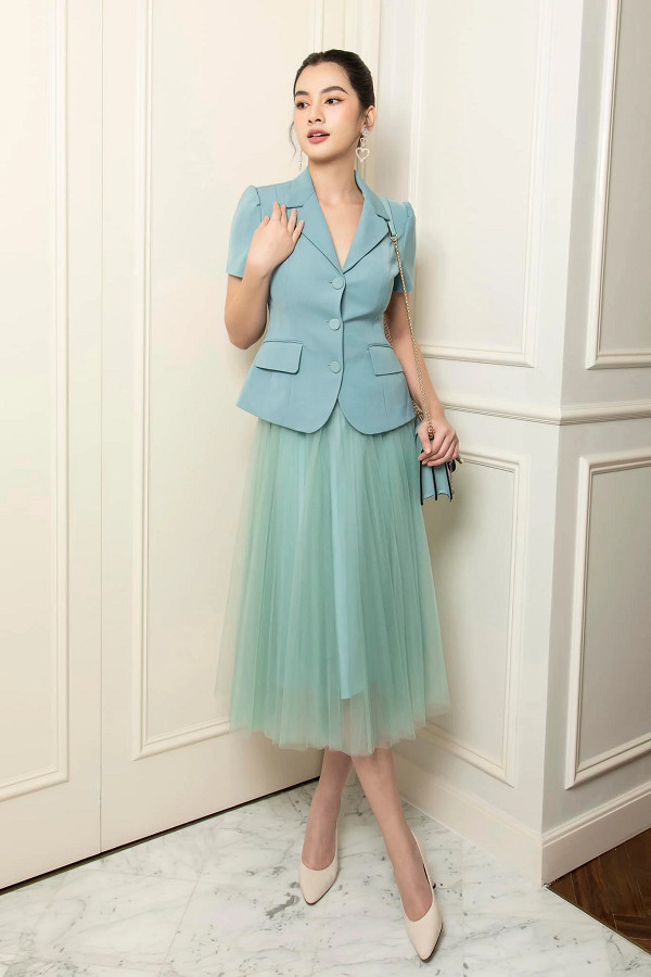 20+ mẫu váy đầm peplum dự tiệc giúp tôn dáng, sang trọng