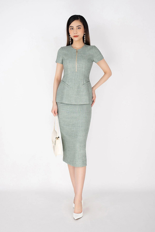 20+ mẫu váy đầm peplum dự tiệc giúp tôn dáng, sang trọng